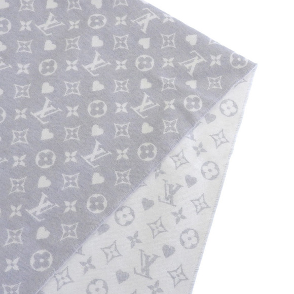 Louis Vuitton Game On Muffler Cashmere Gri - Picture 6 of 7